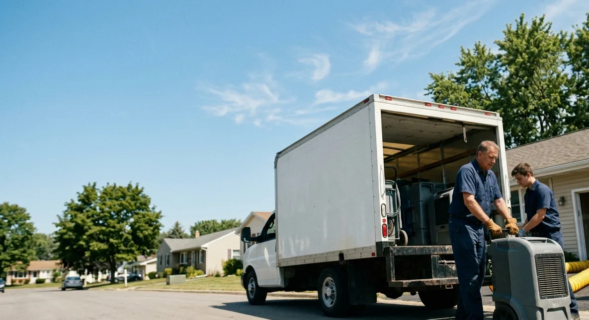 Water Damage Cleanup in Armstrong, IL near me